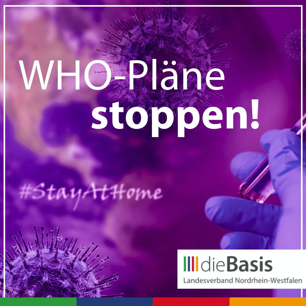 WHOPandemievertrag stoppen! Landesverband NRW dieBasis