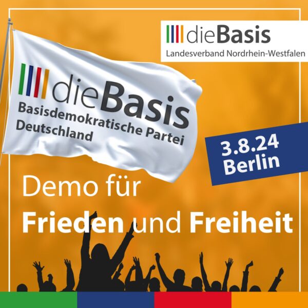 Demo dieBasis Berlin