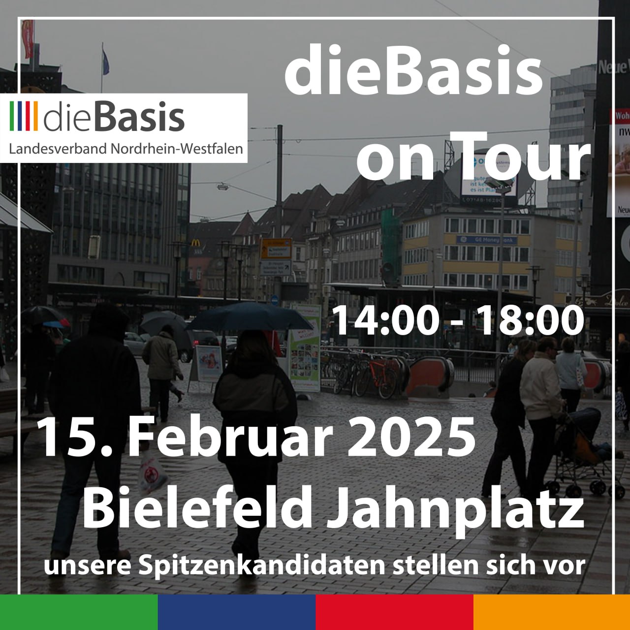 dieBasis on Tour in Bielefeld