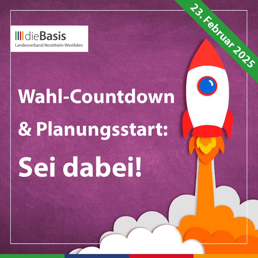 Wahl-Countdown & Planungsstart