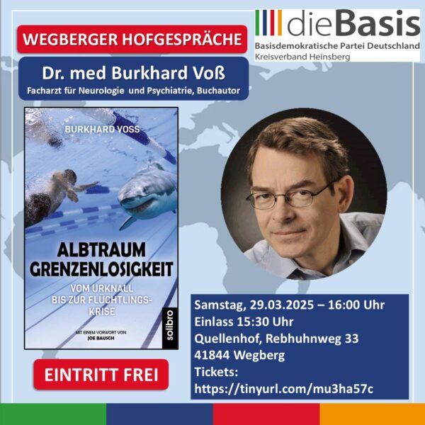 Wegberger Hofgespräche mit dr.Burkhard Voß