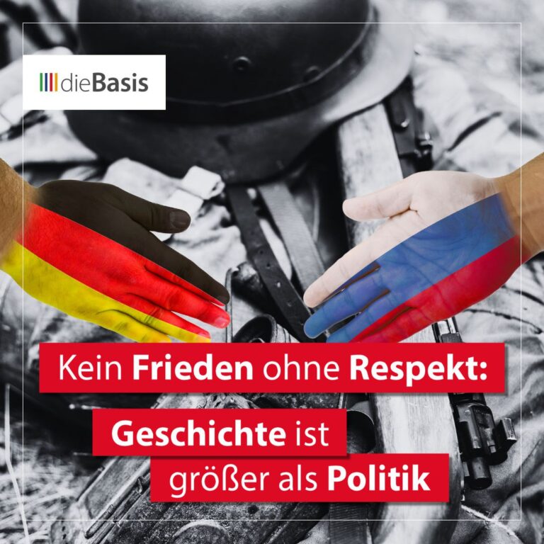 Geschichte ist größer als Politik!