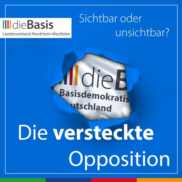 Die versteckte Opposition - sichtbar oder unsichtbar?