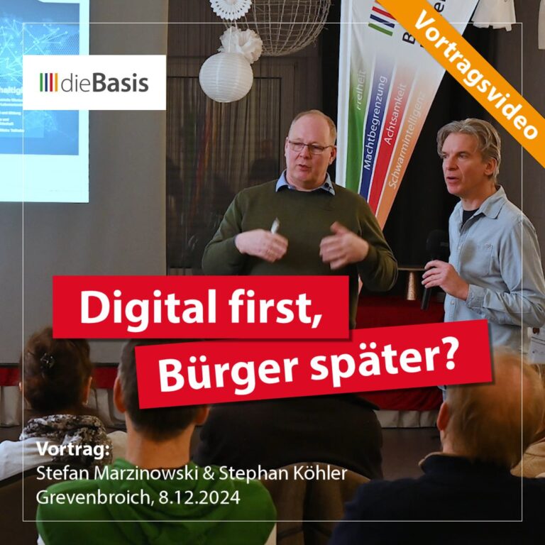 Digitalisierung vor Bürgerinteressen?