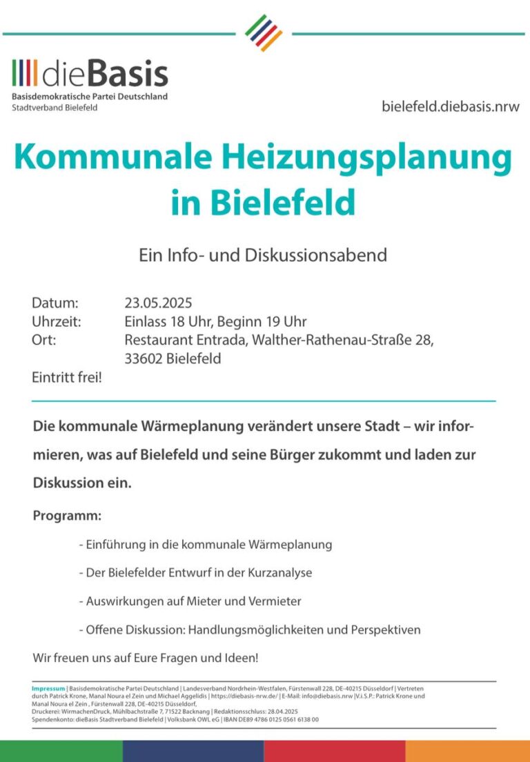 Kommunale Wärmeplanung