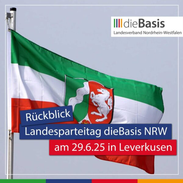 Parteitag dieBasis NRW in Leverkusen