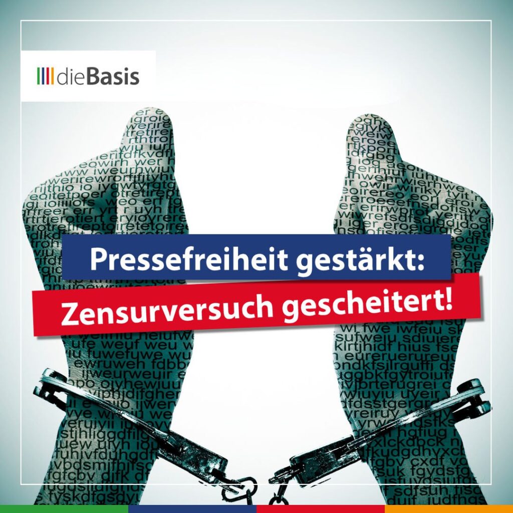 Pressefreiheit gestärkt: Zensurversuch gescheitert