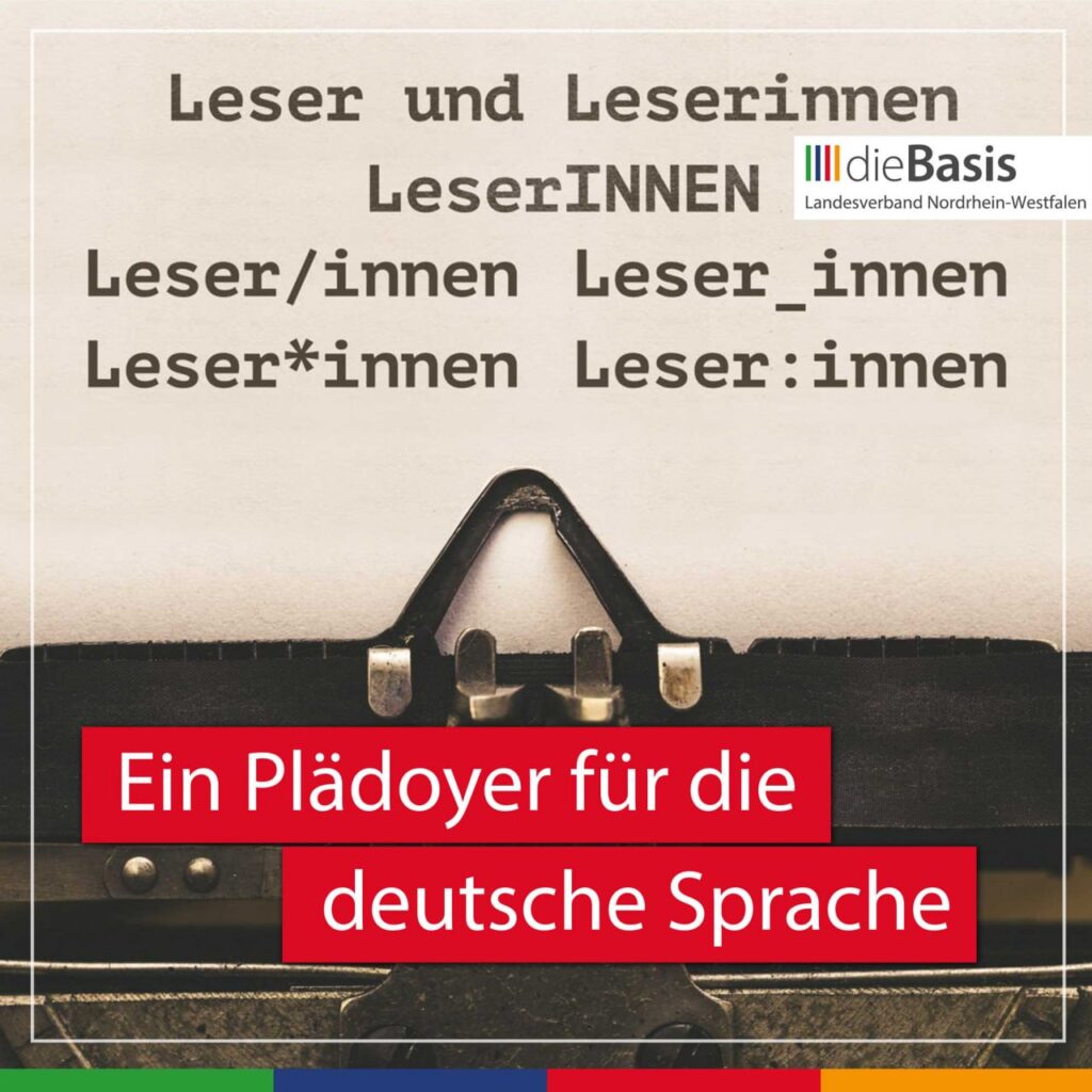 Plädoyer für die deutsche Sprache