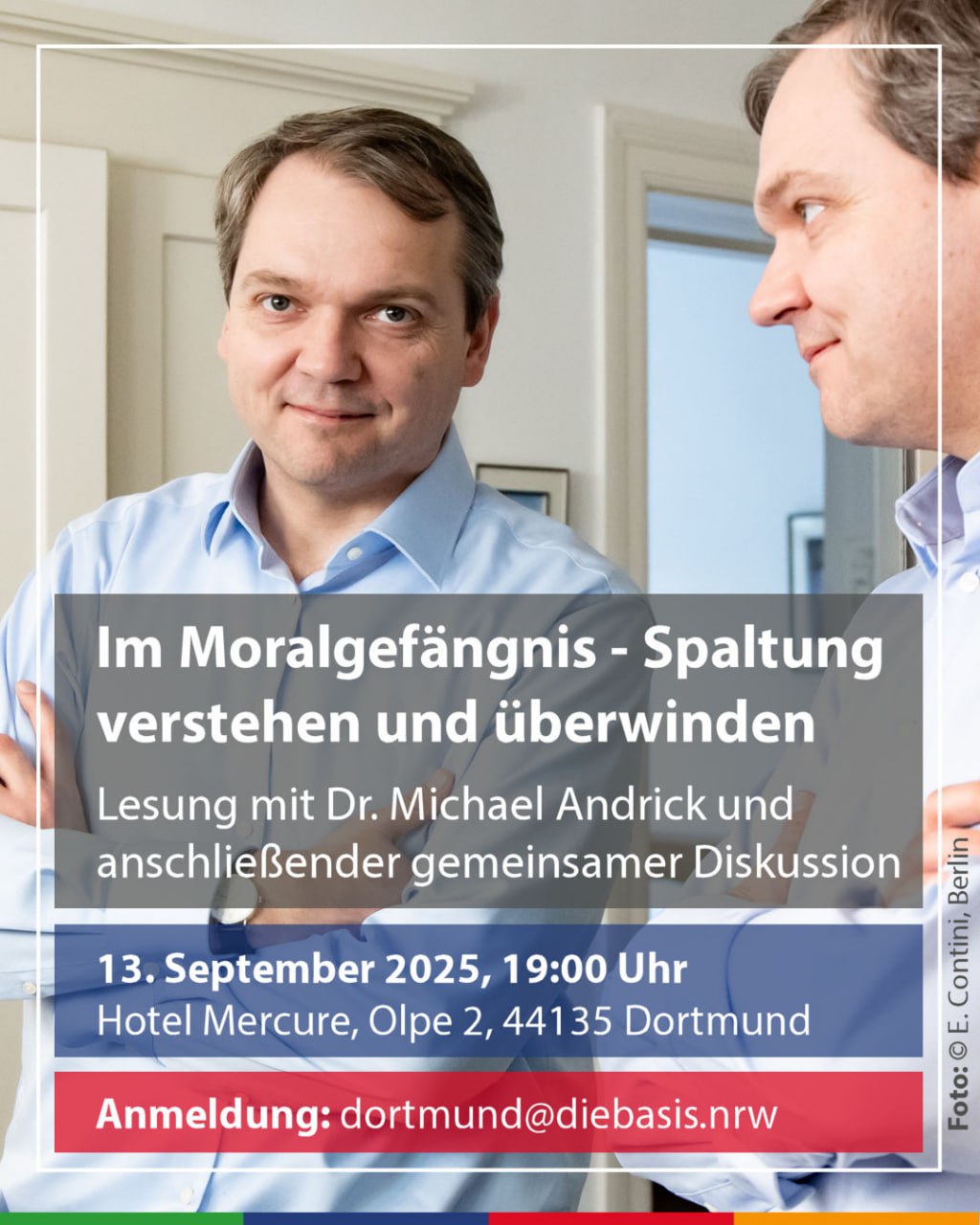 Lesung mit Dr. Michael Andrick am 13.9.25