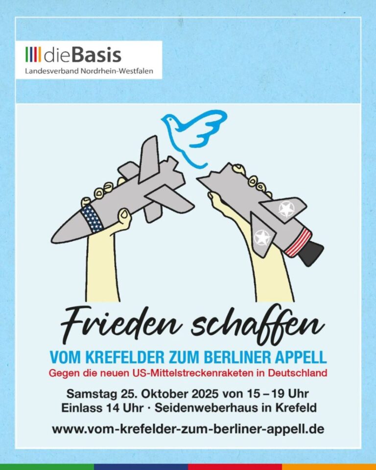 Frieden schaffen, Vom Krefelder zum Berliner Appell