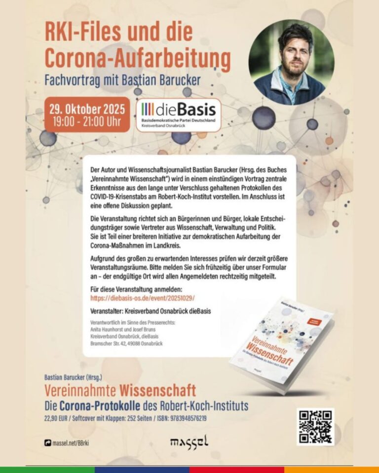 RKI-Files und Corona-Aufarbeitung
