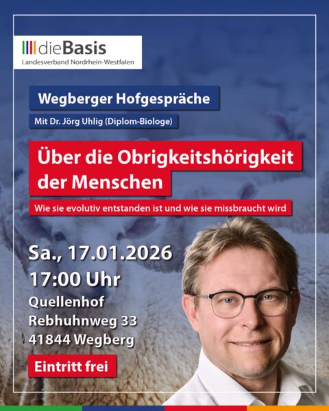 Wegberger Hofgespräche mit Dr. Jörg Uhlig
