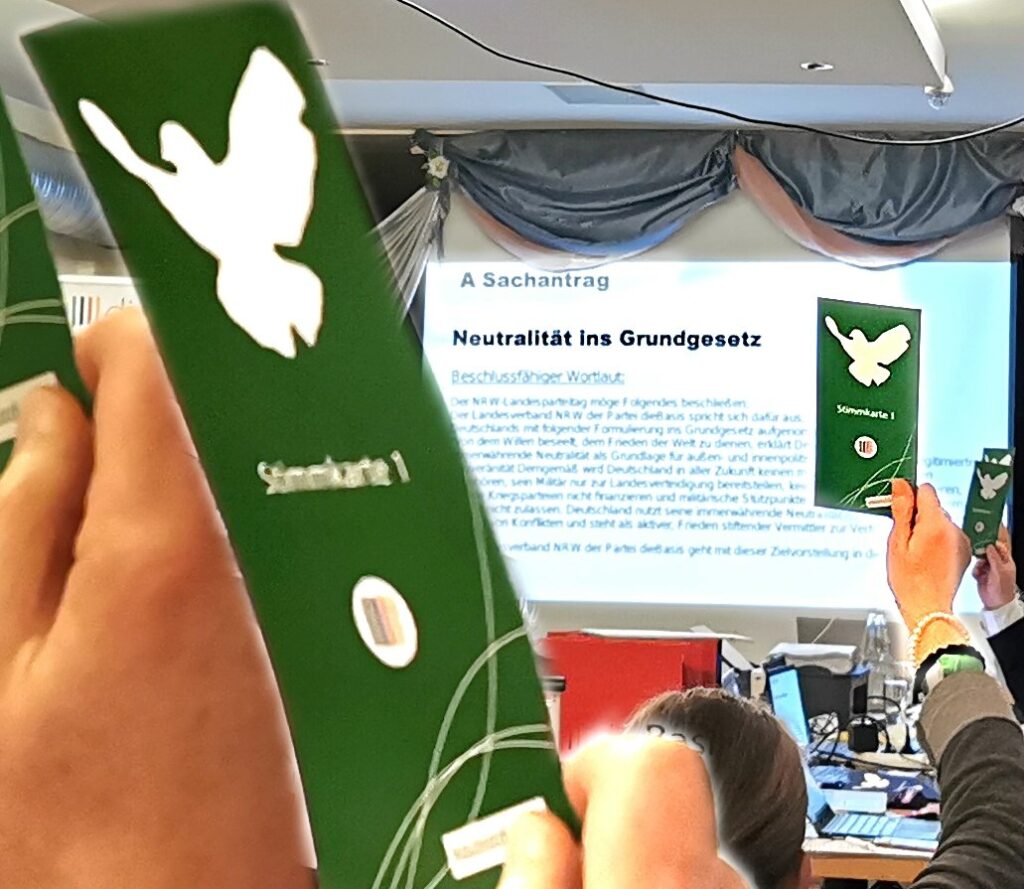 Neutralität ins Grundgesetz